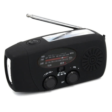 Emergency Solar Hand Crank Radio & Power Bank - InspiredGrabs.com